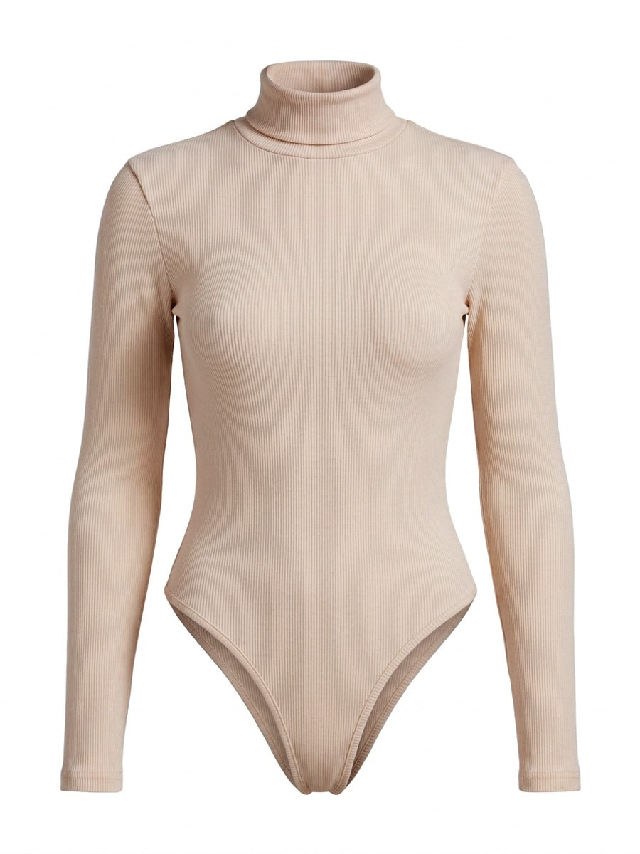 Long Sleeve Turtleneck Shapewear Bodysuit