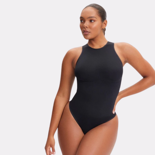 Hourglass ™ Seamless Crew-Neck Shapewear Bodysuit