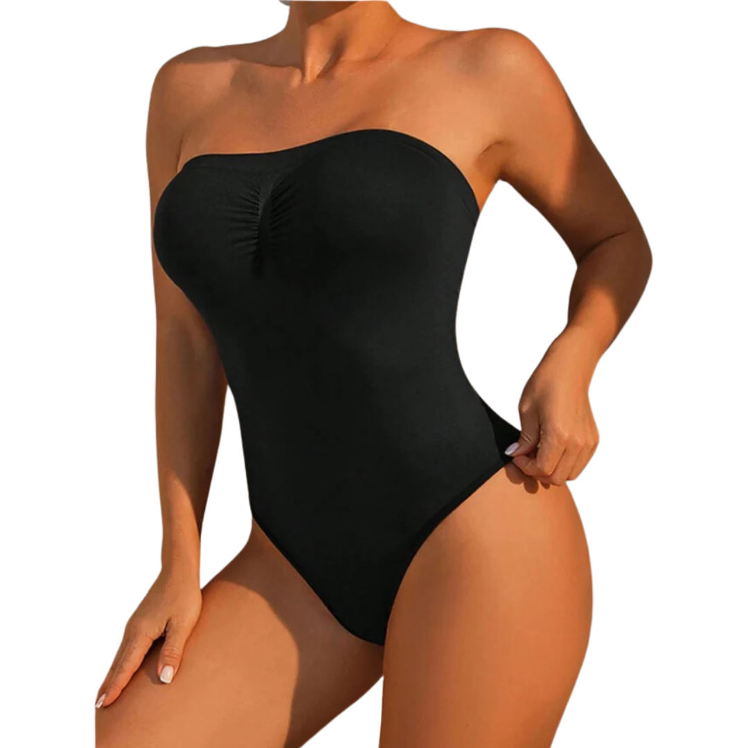 Hourglass ™ Seamless Strapless Bandeau Shapewear Bodysuit