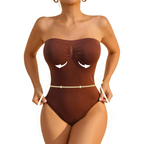 Hourglass ™ Seamless Strapless Bandeau Bodysuit - Liposculpt Microfiber