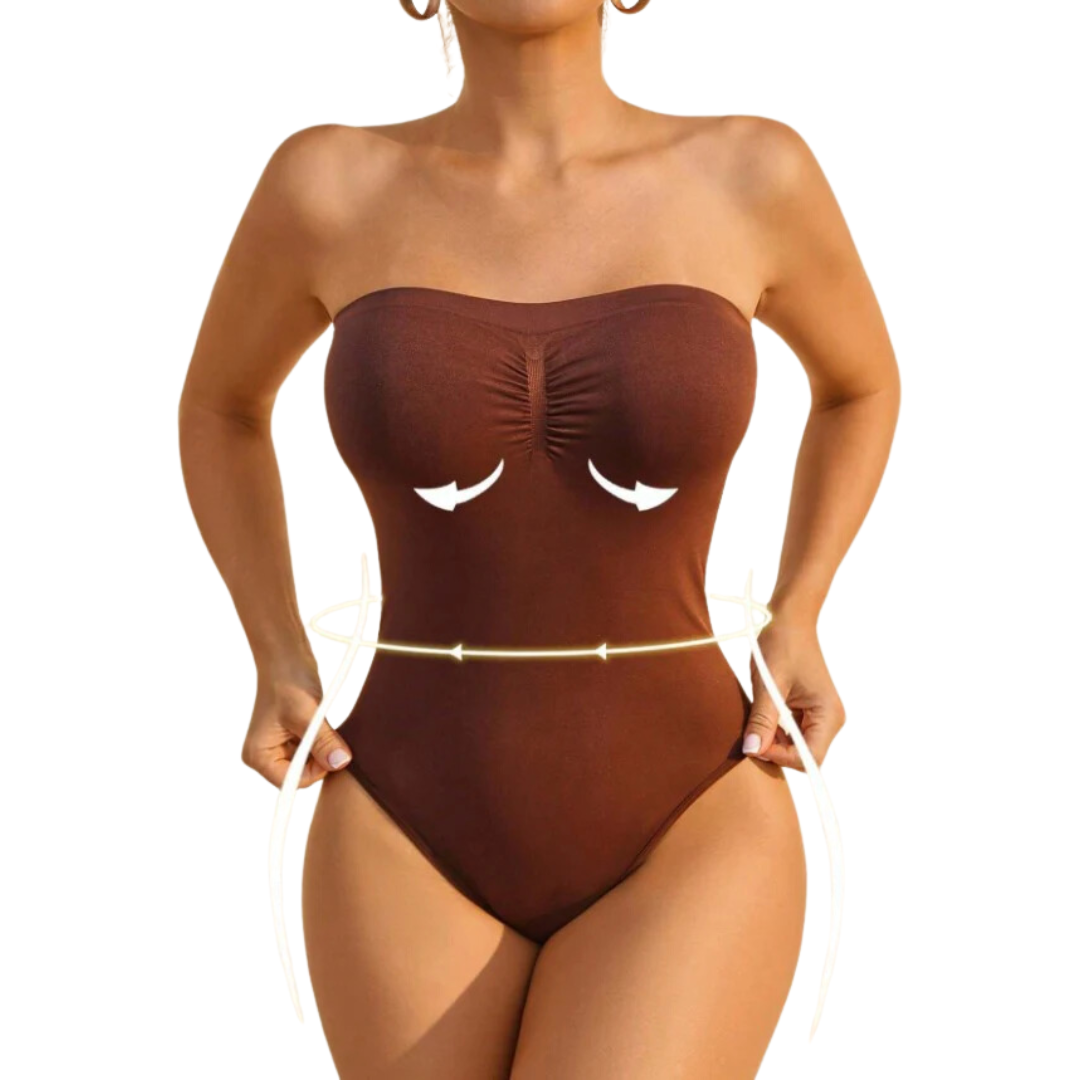 Hourglass ™ Seamless Strapless Bandeau Shapewear Bodysuit