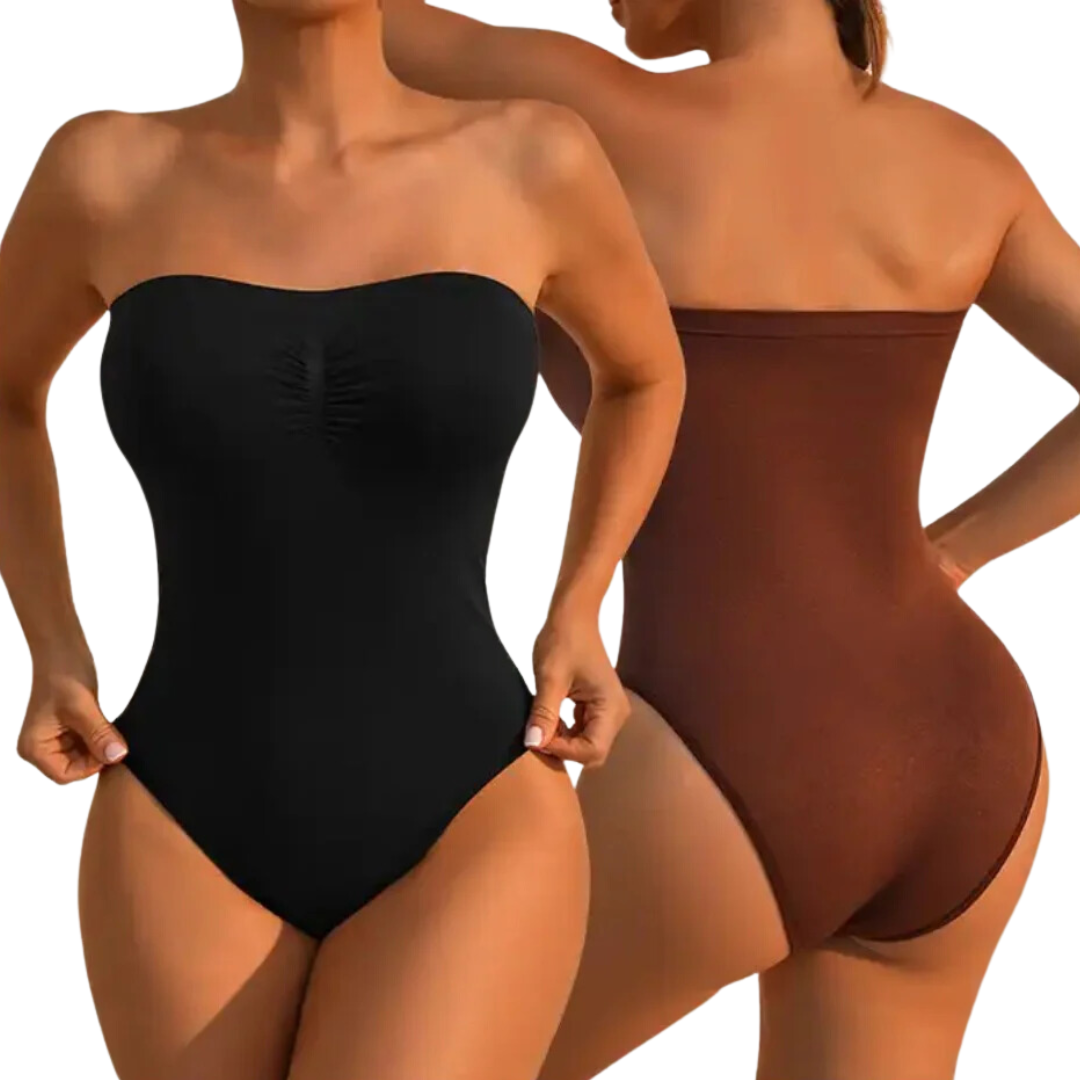 Hourglass ™ Seamless Strapless Bandeau Shapewear Bodysuit