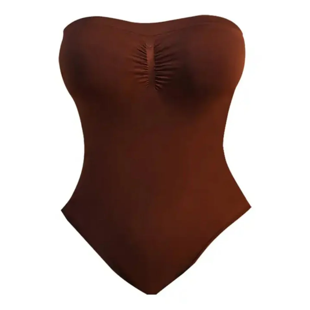 Hourglass ™ Seamless Strapless Bandeau Bodysuit - Liposculpt Microfiber