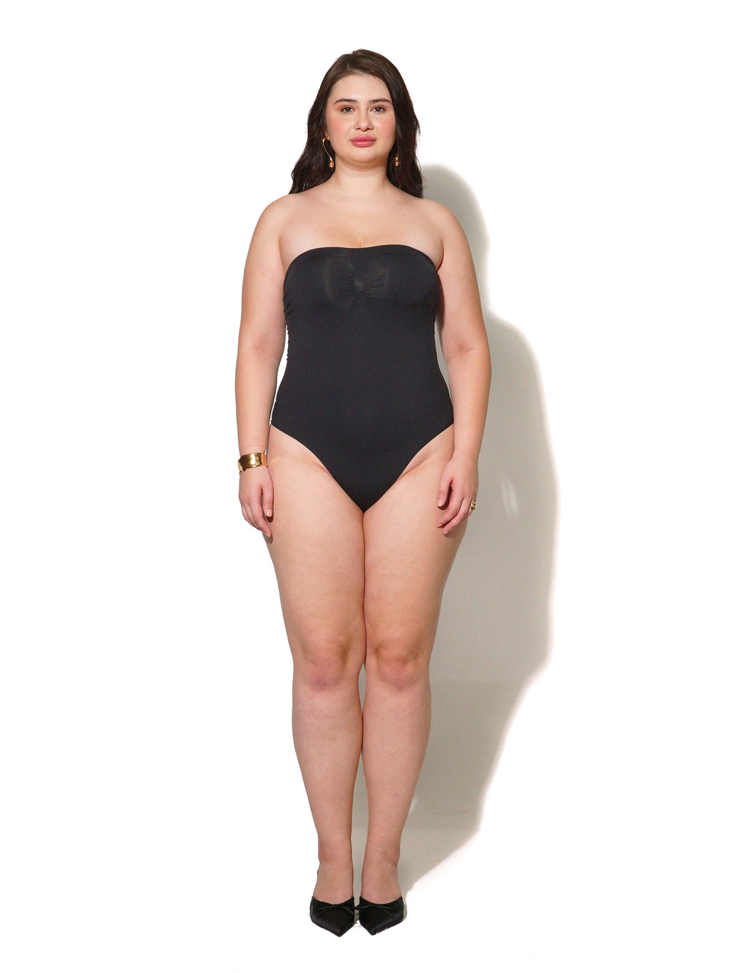 Hourglass ™ Seamless Strapless Bandeau Bodysuit - Liposculpt Microfiber