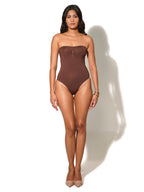 Hourglass ™ Seamless Strapless Bandeau Bodysuit - Liposculpt Microfiber