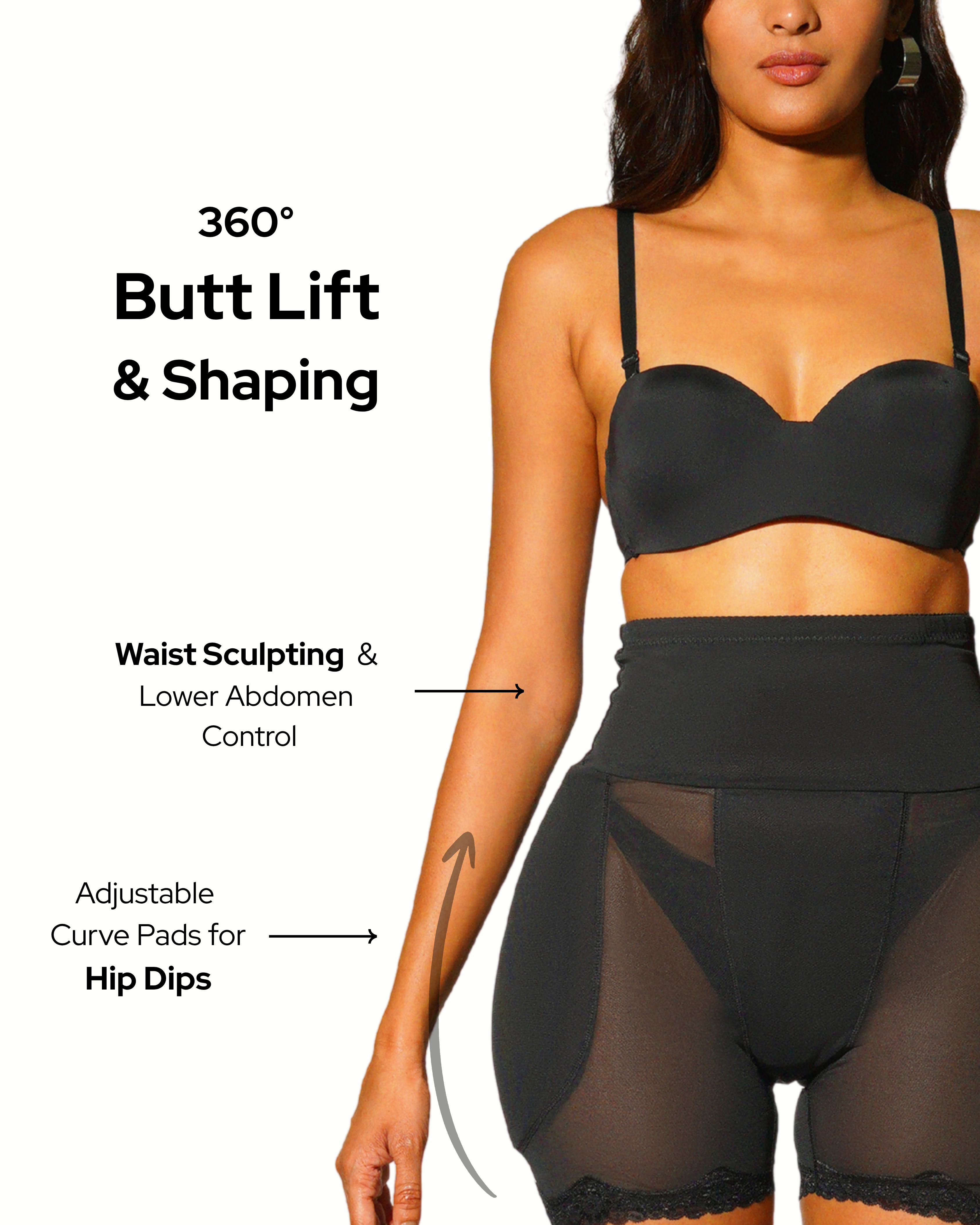 Hourglass ™ High Waist Lower Body Sculpting Shorts