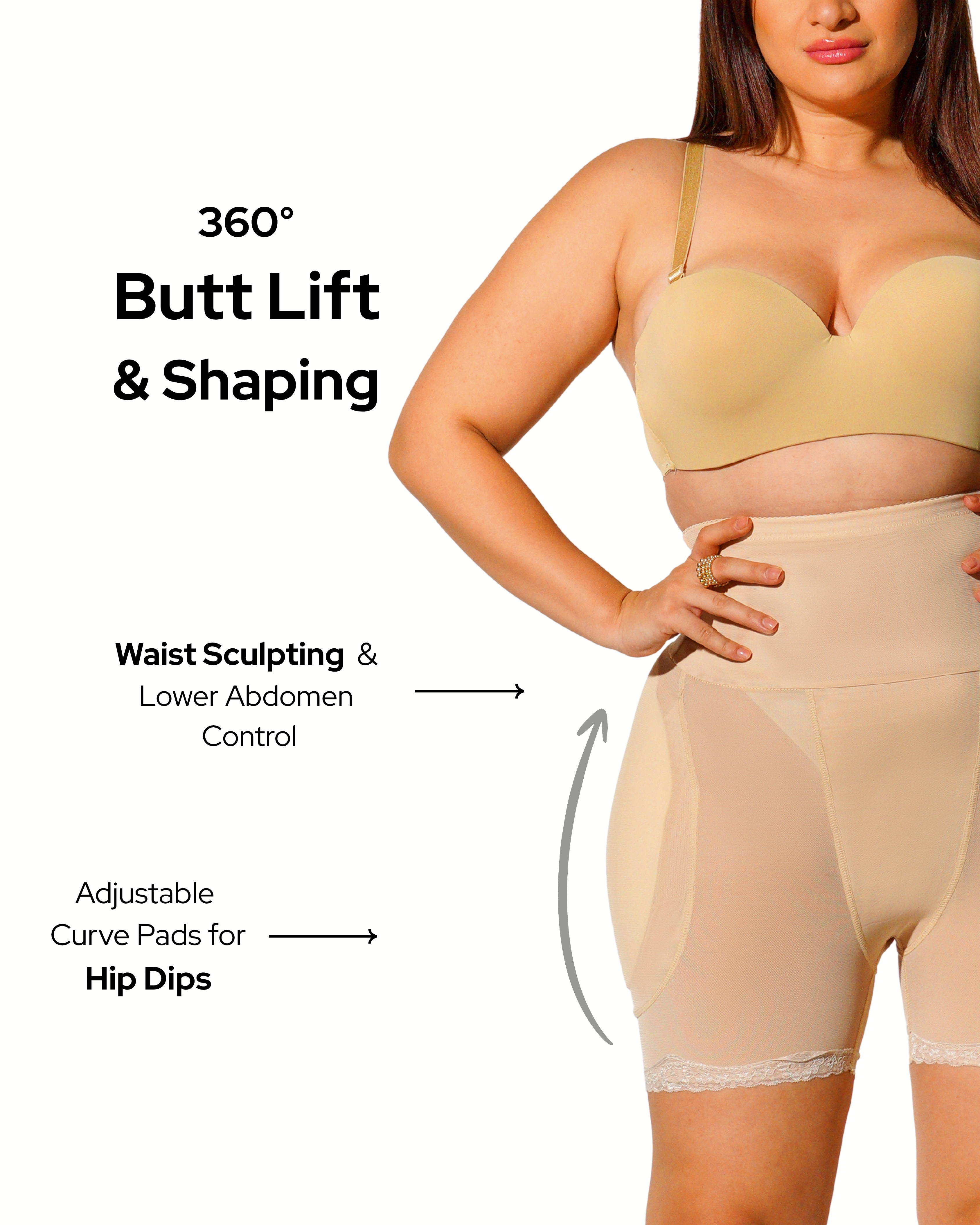 Hourglass ™ High Waist Lower Body Sculpting Shorts