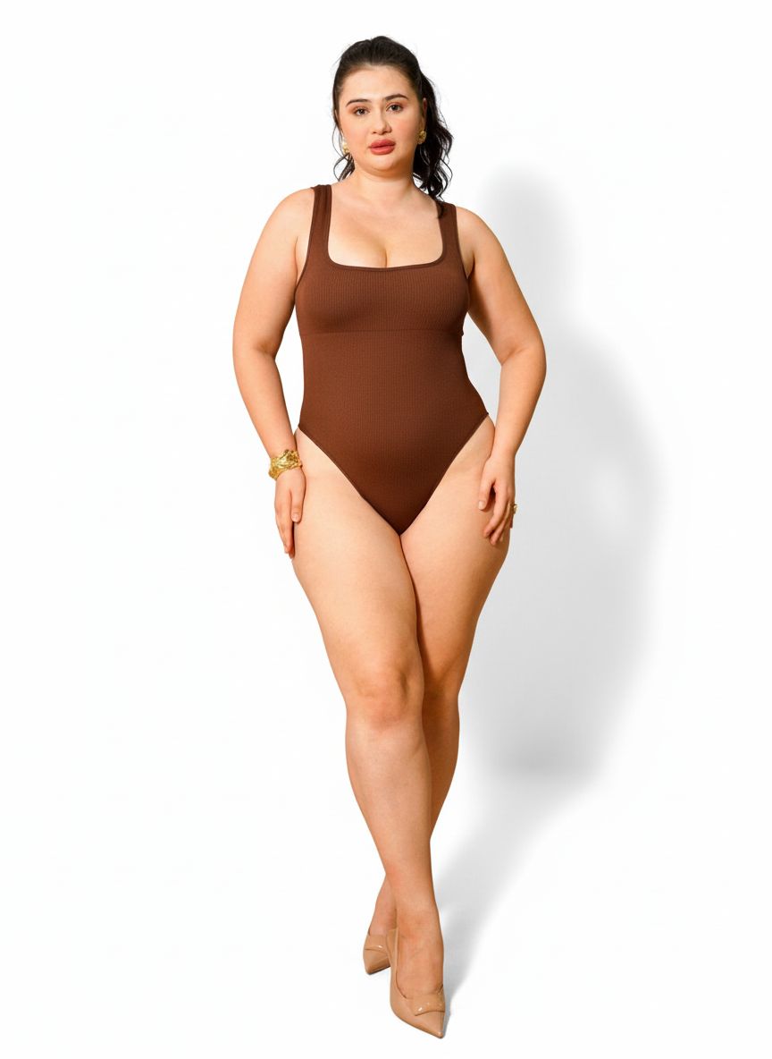 Hourglass ™ Tank Top Shapewear Bodysuit - Liposculpt Microfiber