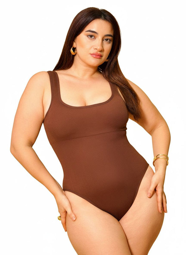 Hourglass ™ Tank Top Shapewear Bodysuit - Liposculpt Microfiber