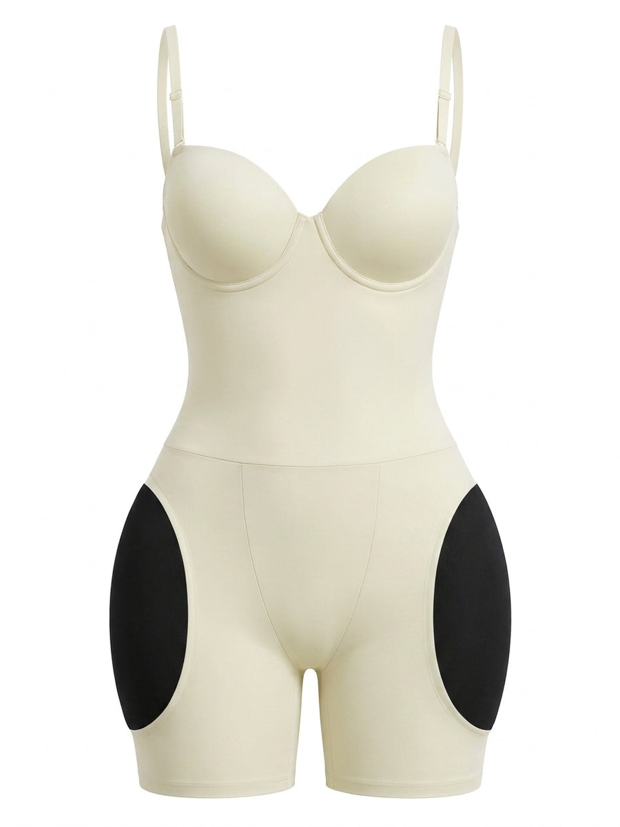 Built-in side hip pads